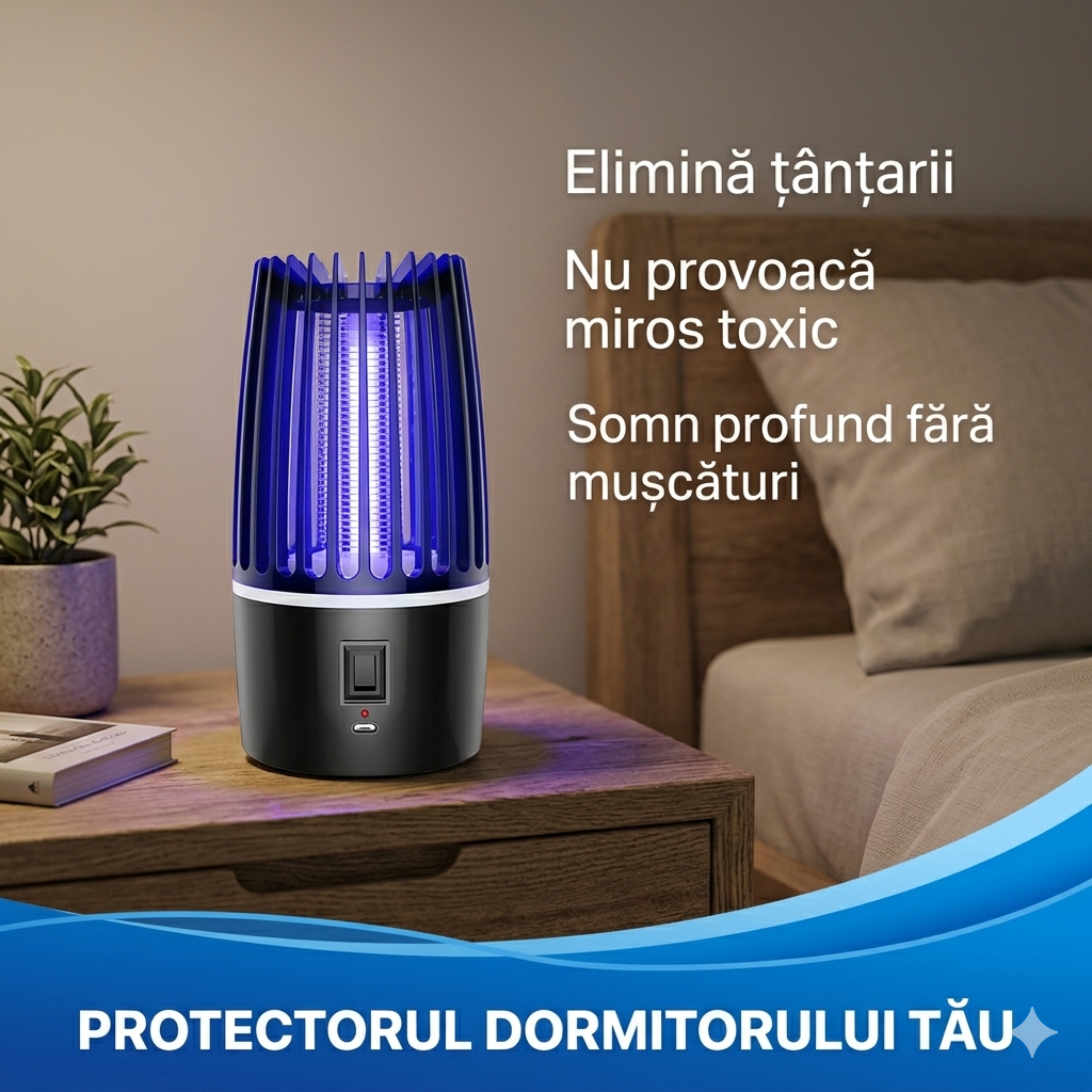 ZapZap - Lampa profesională Anti-Țânțari