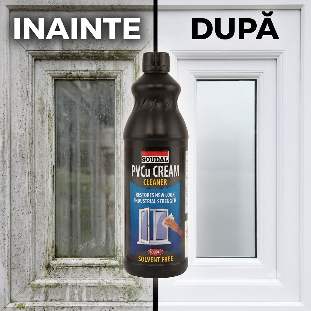 CurățăPVC - Soluția de Recondiționare a Termopanelor (1L)