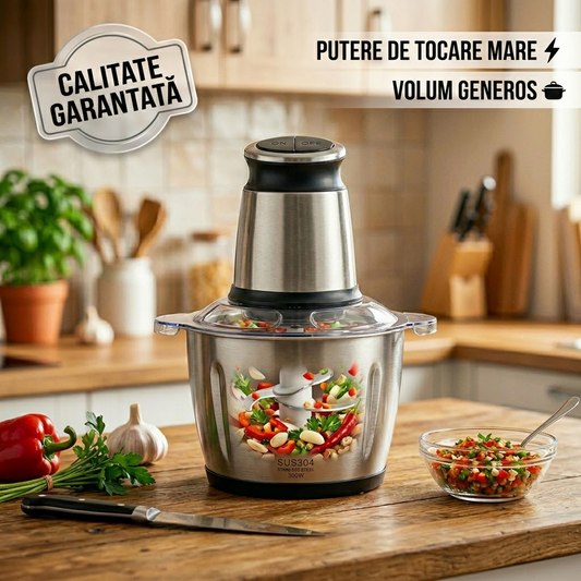 ChefSlicer - Tocător Electric Profesional cu Tăiere Ultra-Rapidă